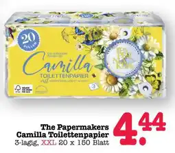 Scheck-in-Center The Papermakers Camilla Toilettenpapier Angebot