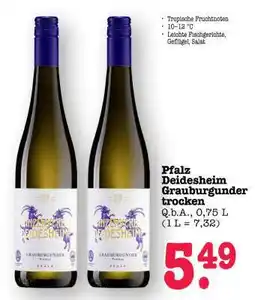 Scheck-in-Center Pfalz Deidesheim Grauburgunder trocken Angebot