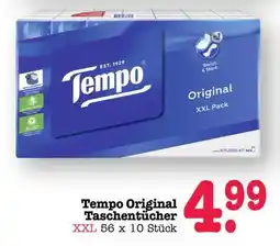 Scheck-in-Center Tempo Original Taschentücher Angebot