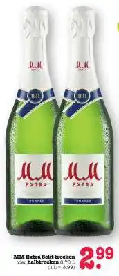Scheck-in-Center MM extra Sekt trocken oder halbtrocken Angebot