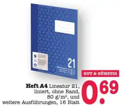 Scheck-in-Center Heft A4 Angebot