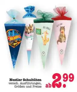 Scheck-in-Center Nestler Schultüten Angebot