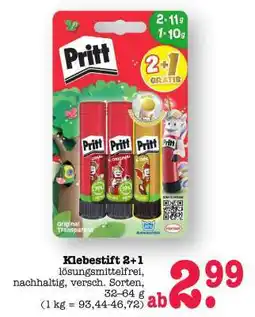 Scheck-in-Center Klebestift 2+1 Angebot