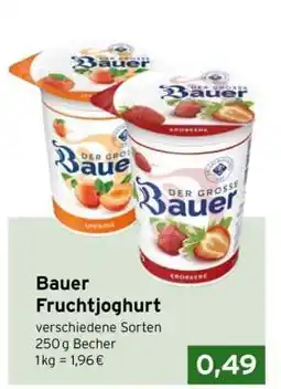 CAP Markt Bauer Fruchtjoghurt Angebot