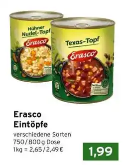 CAP Markt Erasco Eintöpfe Angebot