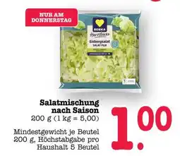 Scheck-in-Center EDEKA Herzstücke Eisbergsalat Salat Pur Angebot