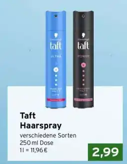 CAP Markt taft Haarspray Angebot