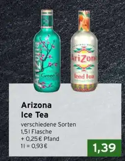 CAP Markt AriZona Ice Tea Angebot