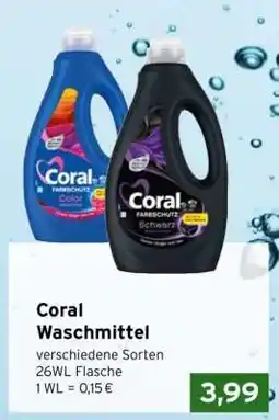 CAP Markt Coral Waschmittel Angebot