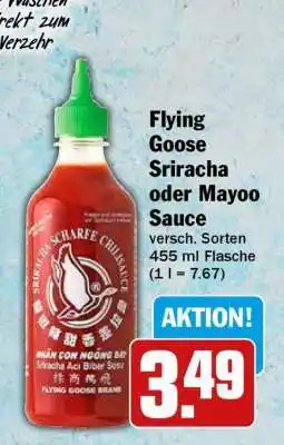HIT Flying Goose Sriracha oder Mayoo Sauce Angebot