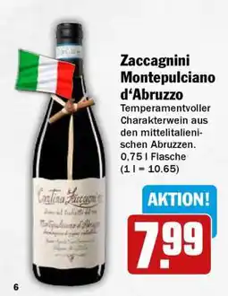 HIT Zaccagnini Montepulciano d'Abruzzo Angebot