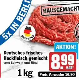 HIT Deutsches frisches Hackfleisch gemischt Angebot