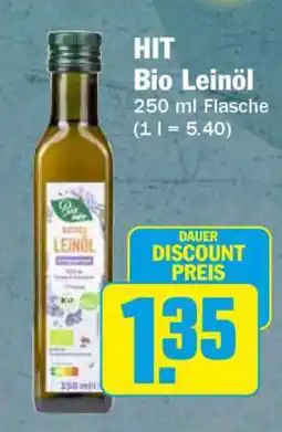 HIT HIT Bio Leinöl Angebot
