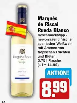 HIT Marques de Riscal Rueda Blanco Angebot