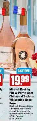 HIT Miraval Rosé by Pitt & Perrin oder Château d'Esclans Whispering Angel Rosé Angebot
