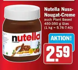 HIT Nutella Nuss-Nougat-Creme Angebot