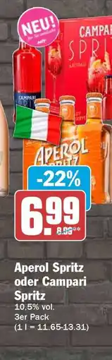 HIT Aperol Spritz oder Campari Spritz Angebot