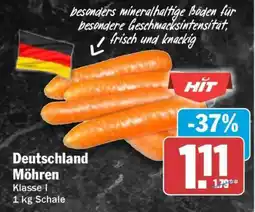 HIT Deutschland Möhren Angebot