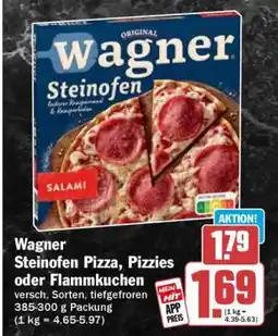 HIT Wagner Steinofen Pizza, Pizzies oder Flammkuchen Angebot