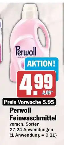 HIT Perwoll Feinwaschmittel Angebot