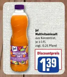 nahkauf ja! Multivitaminsaft Angebot