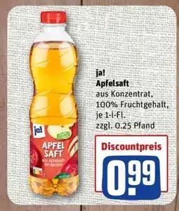nahkauf ja! Apfelsaft Angebot