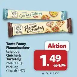 Combi Tante Fanny Flammkuchenteig oder Quiche & Tarteteig Angebot