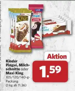 Combi Kinder Pingui, Milchschnitte oder Maxi King Angebot