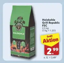 Combi Holzkohle Grill Republic FSC Angebot