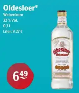Getränke Hoffmann Oldesloer Weizenkorn Angebot