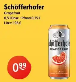 Getränke Hoffmann Schöfferhofer Grapefruit Angebot