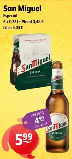Getränke Hoffmann San Miguel Especial Angebot