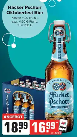 Getränke Heurich Hacker Pschorr Oktoberfest Bier Angebot