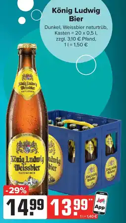 Getränke Heurich König Ludwig Weissbier Angebot
