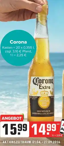 Getränke Heurich Corona Extra Angebot