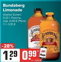 Getränke Heurich Bundaberg Limonade Angebot