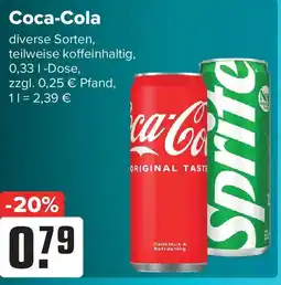 Getränke Heurich Coca-Cola Angebot