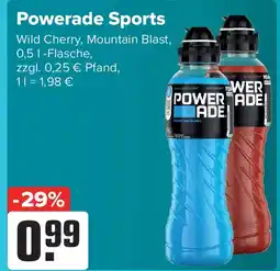 Getränke Heurich Powerade Sports Wild Cherry, Mountain Blast Angebot