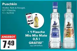 Getränke Heurich Puschkin Vodka, Nuts & Nougat Angebot