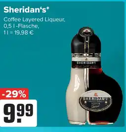 Getränke Heurich Sheridan's Coffee Layered Liqueur Angebot