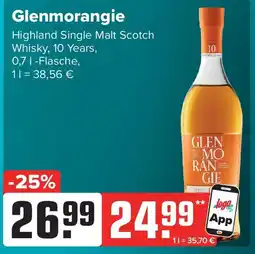 Getränke Heurich Glenmorangie Highland Single Malt Scotch Whisky, 10 Years, Angebot
