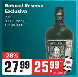 Getränke Heurich Botucal Reserva Exclusiva Rum Angebot
