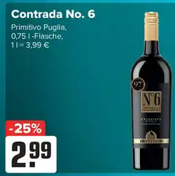 Getränke Heurich Contrada No. 6 Primitivo Puglia Angebot