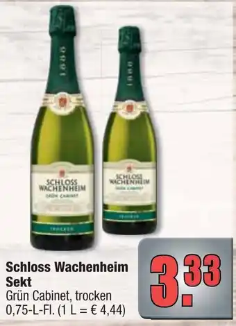 Profi Getränke Schloss Wachenheim Sekt 0,75L Angebot