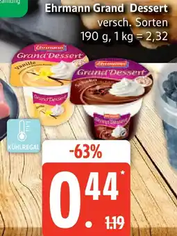 Marktkauf Ehrmann Grand Dessert Angebot