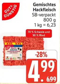 Marktkauf GUT & GÜNSTIG Gemischtes Hackfleisch Angebot