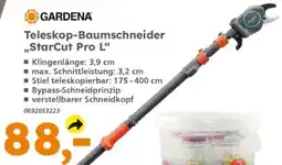 Globus Baumarkt GARDENA Teleskop-Baumschneider StarCut Pro L Angebot