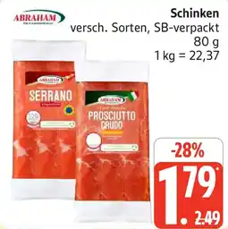 Marktkauf Abraham Schinken Angebot