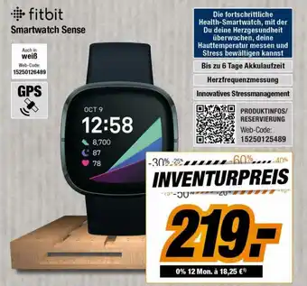 Expert Bening Fitbit Smartwatch Sense Angebot