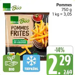 Marktkauf EDEKA Bio Pommes Angebot